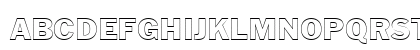 FranklinGotTRegOu1 Regular Uppercase Preview