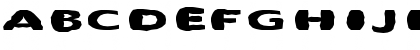 FZ BASIC 55 MANGLED EX Normal Font