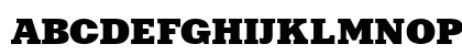 XeniaExtendedC Regular Uppercase Preview