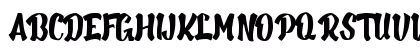 Black Jacky Regular Uppercase Preview