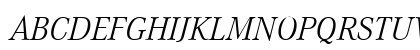 Corporate A Expert BQ Light Italic Uppercase Preview