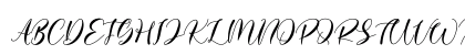 Gardenia Regular Uppercase Preview