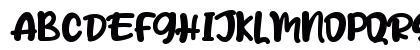 Sweet Affogato Regular Uppercase Preview