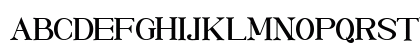 Riglia Reguler Uppercase Preview