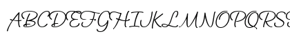 Silver Script Regular Uppercase Preview