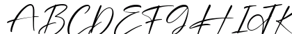 Sothardjo Regular Uppercase Preview