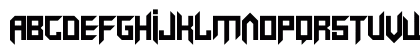 Virtual Rave Regular Uppercase Preview