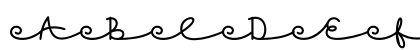 Skywave Free Regular Uppercase Preview