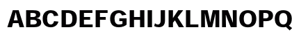 Heisei Kaku Gothic Std W9 Uppercase Preview