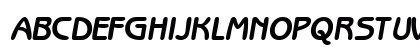 ExpressDecoGothicSSK BoldItalic Uppercase Preview
