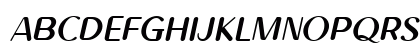 Rollback Italic Uppercase Preview