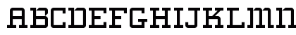 SlabStruct Too Regular Uppercase Preview
