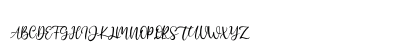 Addison Affson Regular Uppercase Preview