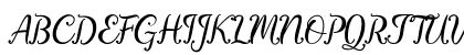 Virgiluna Regular Uppercase Preview