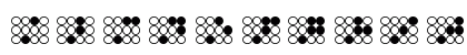 braille bold Regular Preview