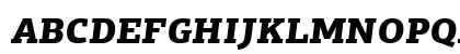 PF Agora Slab Pro Black Italic Uppercase Preview