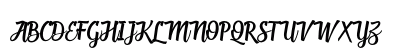 Deadhead Script Regular Uppercase Preview