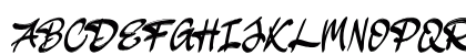 JakAs Regular Uppercase Preview