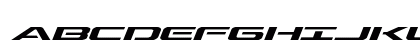 Outrider Expanded Italic Expanded Italic Uppercase Preview