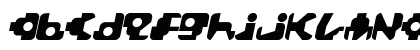 PaccerItalic Regular Uppercase Preview