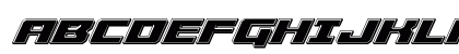 Cruiser Fortress Bevel Italic Italic Preview