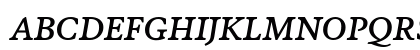 PoynterText Regular Uppercase Preview