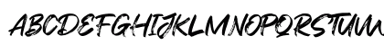 Flashing Regular Uppercase Preview