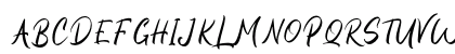 Beagle Sign - Personal Use Regular Uppercase Preview