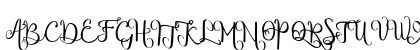 chinthia white Regular Uppercase Preview