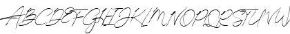 pamsetto Regular Uppercase Preview