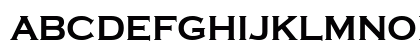 a_CopperGothCpsExp Regular Uppercase Preview