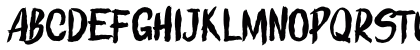 ROLLING STROKES  DEMO Regular Uppercase Preview