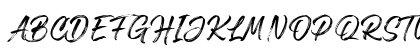 Arthemis Regular Uppercase Preview