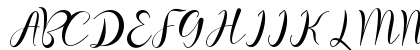Dabistha Regular Uppercase Preview