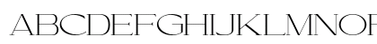 Cellofy Thin Exp Regular Uppercase Preview