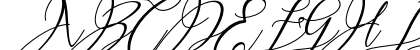 Heartkything Regular Uppercase Preview