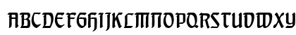 Heinrich Text Regular Uppercase Preview