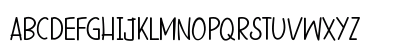 Bherlian Note Regular Uppercase Preview