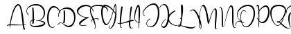 Steffinella Regular Uppercase Preview