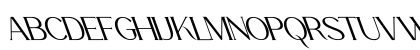La Fleur Oblique Regular Uppercase Preview