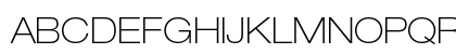 Helvetica Neue LT Std 33 Thin Extended Preview