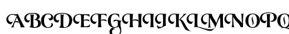 LHF Lakeside Regular 3 Regular Uppercase Preview