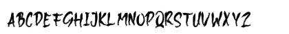 DISTANCING Regular Uppercase Preview