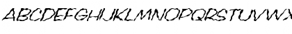 FZ HAND 2 WAVEY ITALIC Normal Font