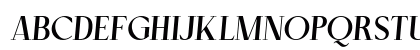 Cellofy Ita Bold Italic Uppercase Preview