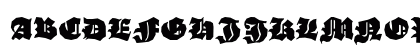 Barbarian Regular Uppercase Preview