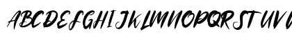 Rooselyn demo Regular Uppercase Preview