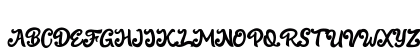 Bodyluck Regular Uppercase Preview