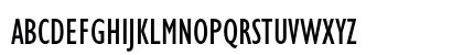 Gill Sans Condensed Uppercase Preview
