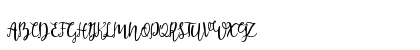Aleysia Regular Uppercase Preview
